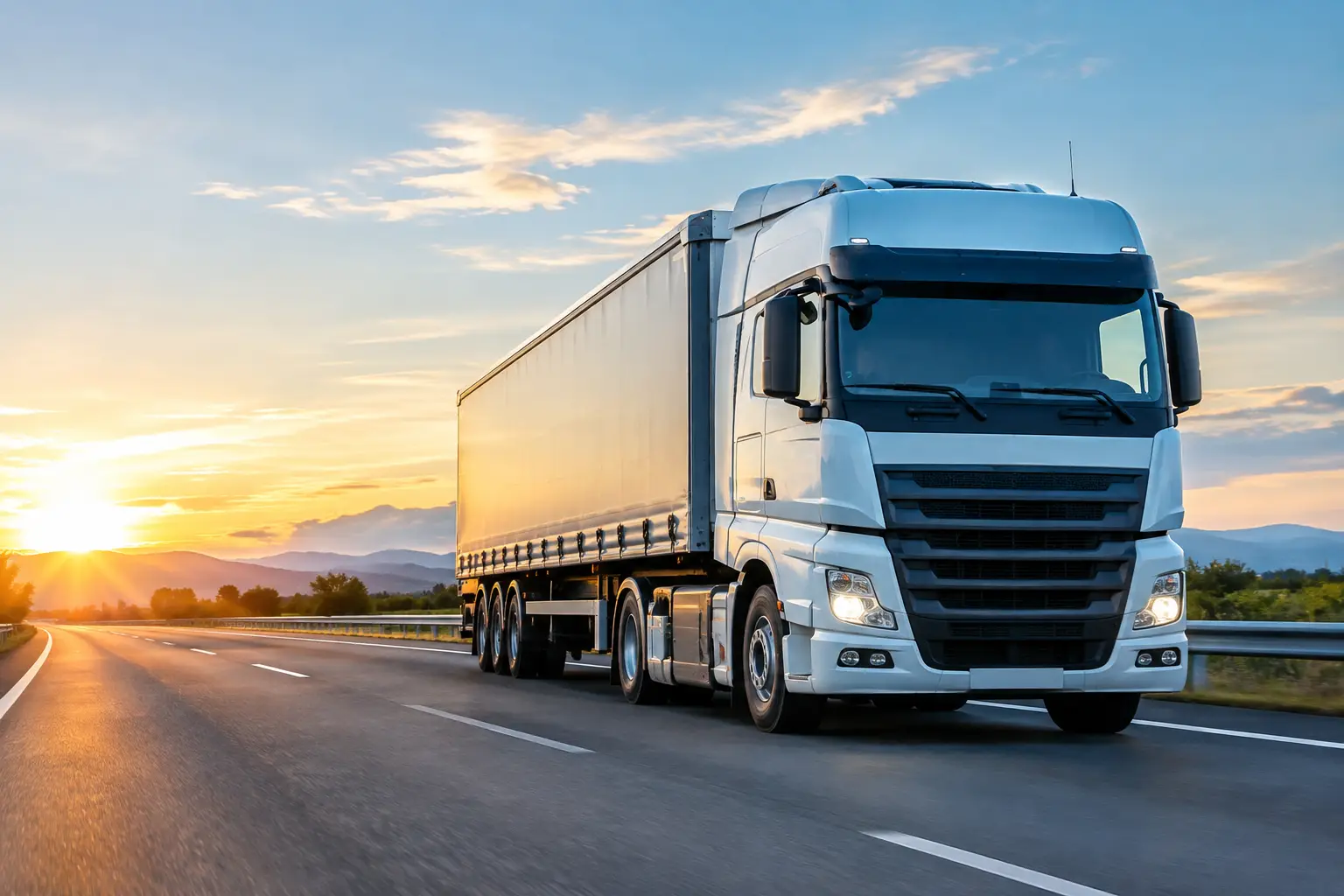 Transporte terrestre de carga sin retrasos