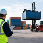 Servicio de patio de contenedores con control operativo